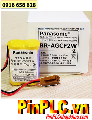 Panasonic BR-AGCF2W, Pin nuôi nguồn Panasonic BR-AGCF2W lithium 6v 2200mAh /Xuất xứ NHẬT 